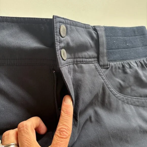 Title Nine Climber Pant Dark Blue Outdoor Hiking Rock Climbing Cargo Utility - Picture 9 of 16